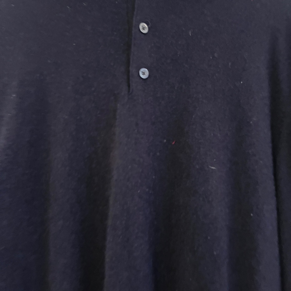 Black Brown 1826 Men's Navy cashmere Sweater - Picture 2 of 7